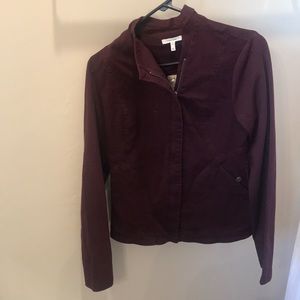 Maurice’s maroon jacket